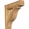 Ekena Millwork Funston Block Rough Sawn Outlooker, Western Red Cedar, 8"W x 30"D x 30"H OUT08X30X30FST05RWR - alternate 1